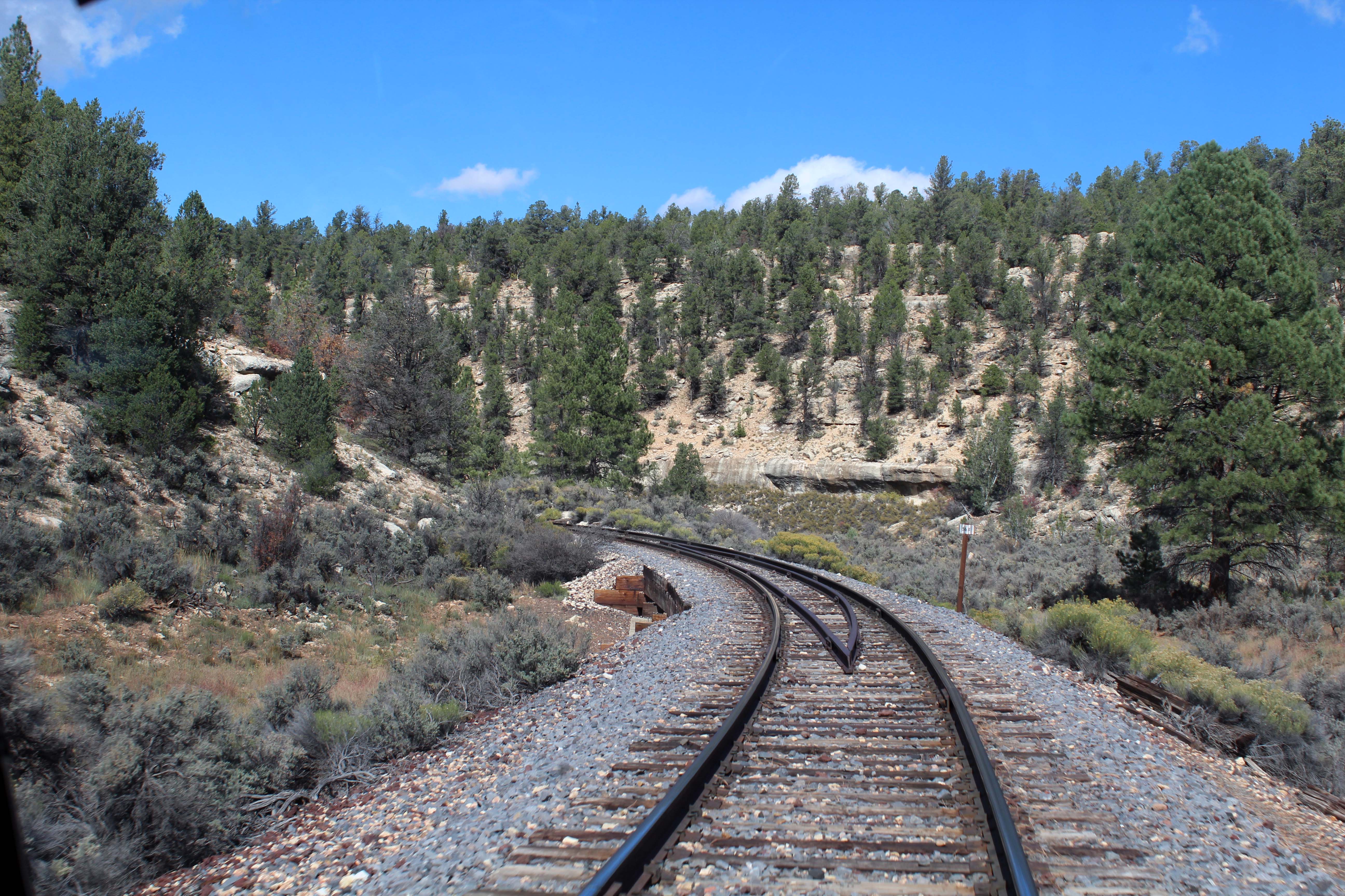 Entering Grand Canyon NP